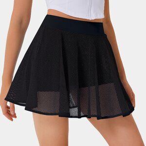 NWT Halara Mesh 2 in 1 Tennis Skirt